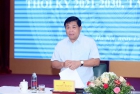 Bộ trưởng Nguyễn Chí Dũng phát biểu tại Hội nghị. Ảnh: MPI