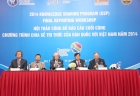 Hội thảo công bố báo cáo cuối cùng Chương trình Chia sẻ tri thức của Hàn Quốc với Việt Nam năm 2014